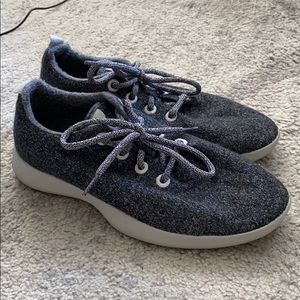 Allbirds wool runners worn gray size 10